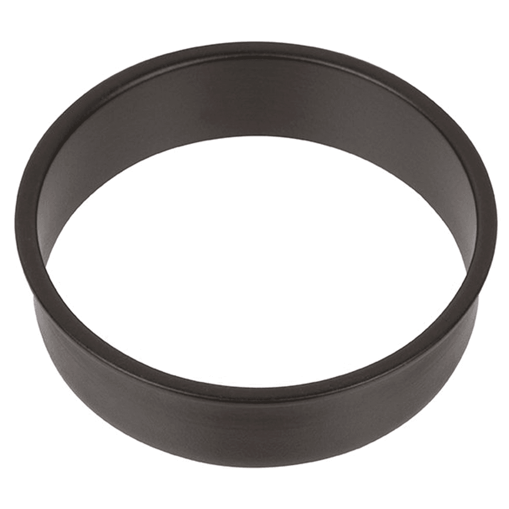 2-5/8" Desk Grommet Liner in Matte Black for Fine Executive Desks and Credenzas