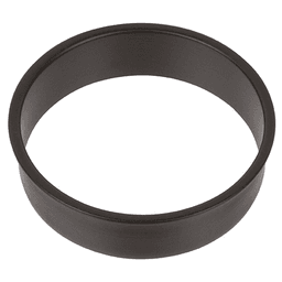2-5/8" Desk Grommet Liner in Matte Black for Fine Executive Desks and Credenzas