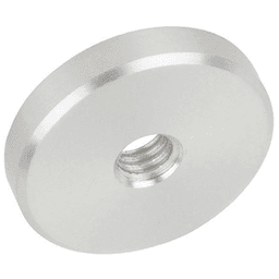 1-1/4" x 1/4" Aluminum Stand-Off Barrel, Satin Aluminum Finish by Doug Mockett And Company Inc
