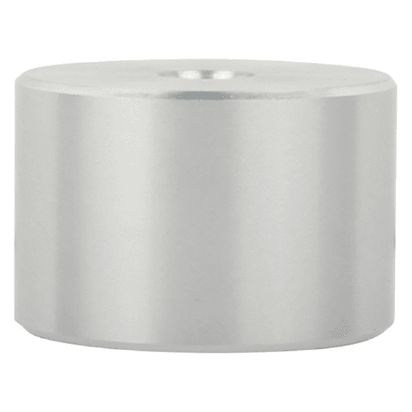 1.5x1 Aluminum Stand-Off Barrel, Satin Aluminum Finish by Doug Mockett And Company Inc