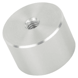 Doug Mockett And Company Inc Aluminum Stand-Off Barrel in Satin Aluminum Finish