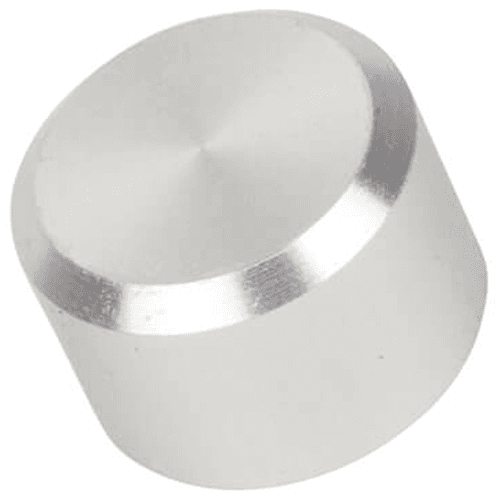 MPB6 Aluminum Stand-Off Cap - Satin Aluminum Finish