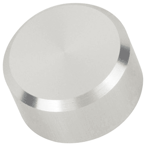 Satin aluminum finish 5/8" MPB7 stand-off cap