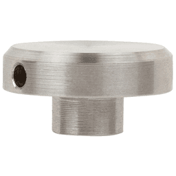 3/4" stainless steel stand-off cap with 3/16" thickness