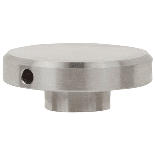 1" Stainless Steel Stand-Off Cap, Satin Stainless Steel Finish