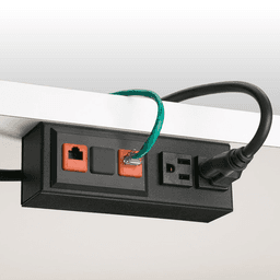 Under-Desk Mount Tab for Easy Installation, Meets ADA Guidelines, UL and cUL Listed