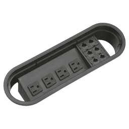 4 Power Outlet & 6 Category 5e Data Jacks - Doug Mockett And Company Inc