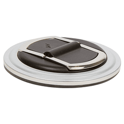 PCS34A Kitchen Power and Data Grommet with Clear Rubber Ring and Tightly Locking Flange by Doug Mockett And Company Inc