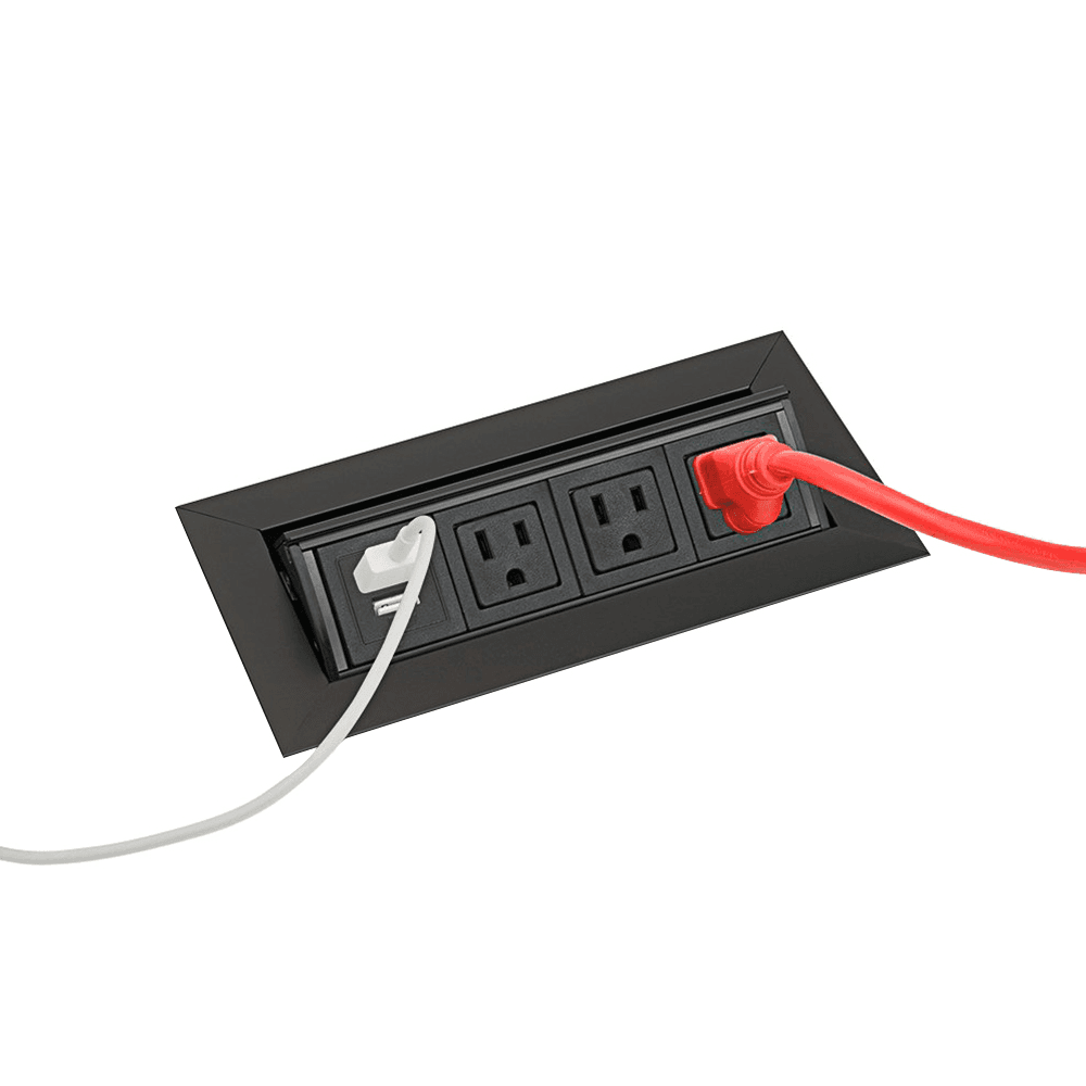 Medium Pop-Up Power Grommet - Convenient Charging Access On Demand