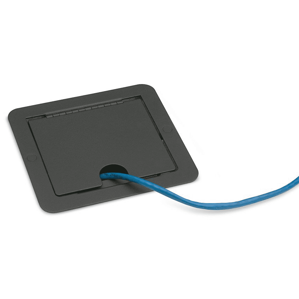 Convenient & Securely Fastened Flip-Up Power Grommet by Doug Mockett And Company Inc