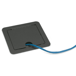 Convenient & Securely Fastened Flip-Up Power Grommet by Doug Mockett And Company Inc