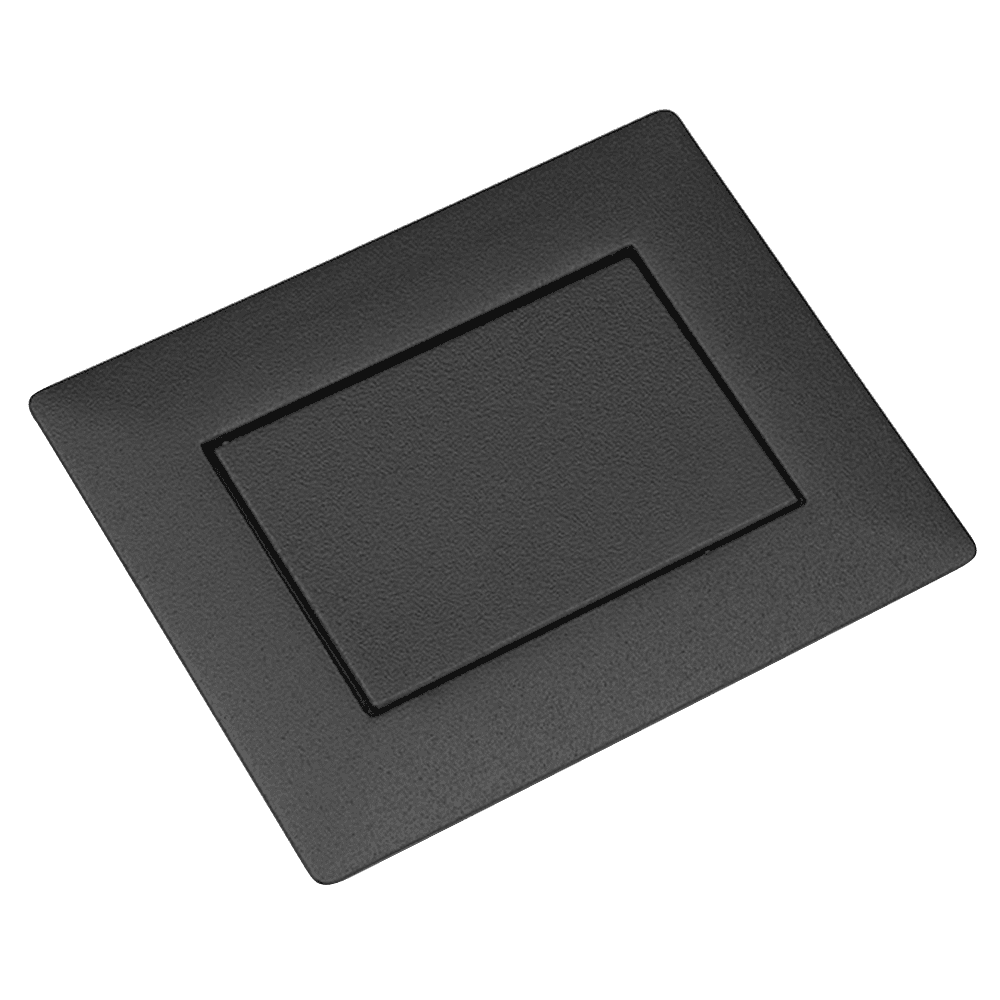 PCS43C Flip-Up Power Grommet with Flush Lid in Matte Black Finish