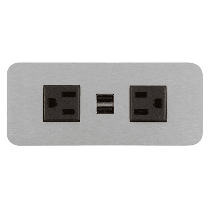 Adjustable Mounting Brackets for Flush Power Grommet
