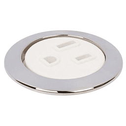 2" Round Power Grommet in White by Doug Mockett And Company Inc.