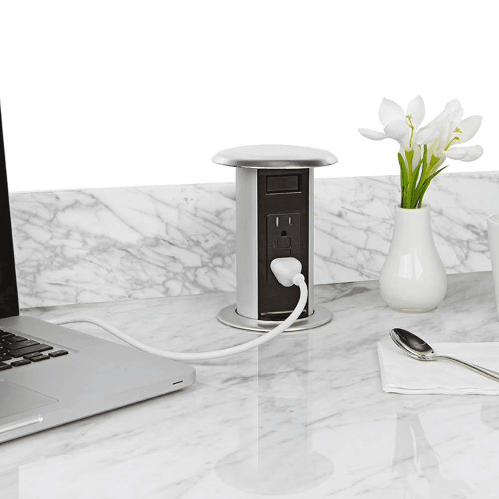 Tamper Resistant Receptacles with GFCI Protection and Water Tight Seal