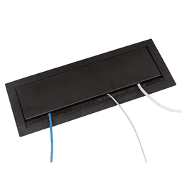 Versatile Power Solution - Lid Tucks Away for Access, Requires Undercut to Allow Door to Swing Freely - ETL Listed