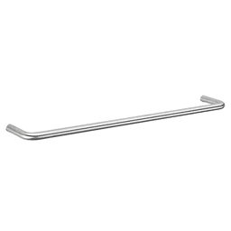 9/16" tubing curved towel bar in satin stainless steel finish