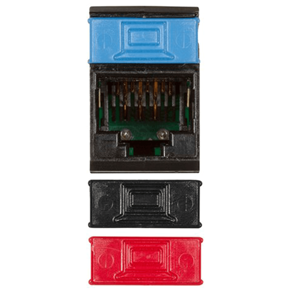 Doug Mockett And Company Inc - Siemons Cat.5 port, Black - Image 2