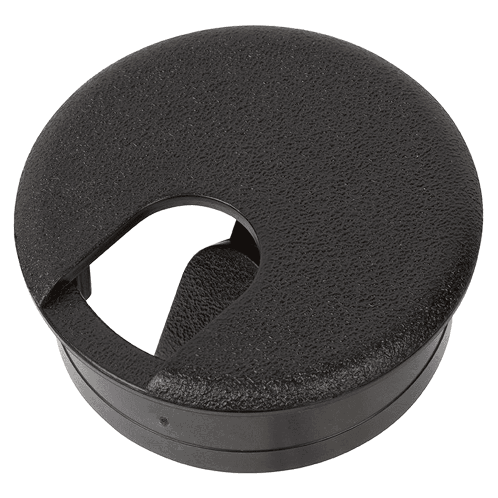 2" Matte Black Grommet Set for 1-3/4" Hole by Doug Mockett And Company Inc