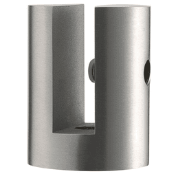 5" x 1-3/4" Barrel Shelf Bracket, Satin Stainless Steel Finish - Doug Mockett And Company Inc