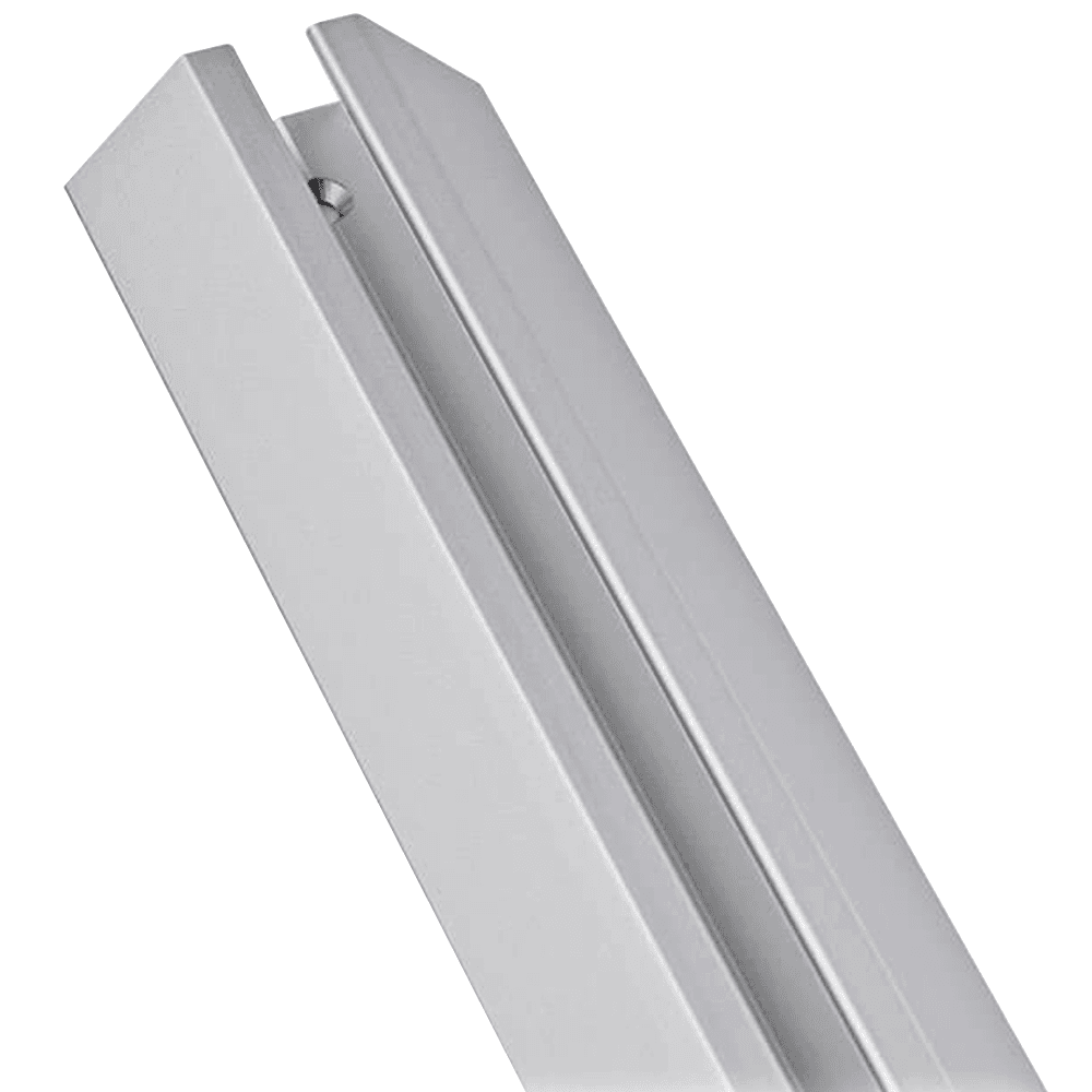 Satin Aluminum Finish M-Style Track for SH14, SH15, SH16 Shelf Supports