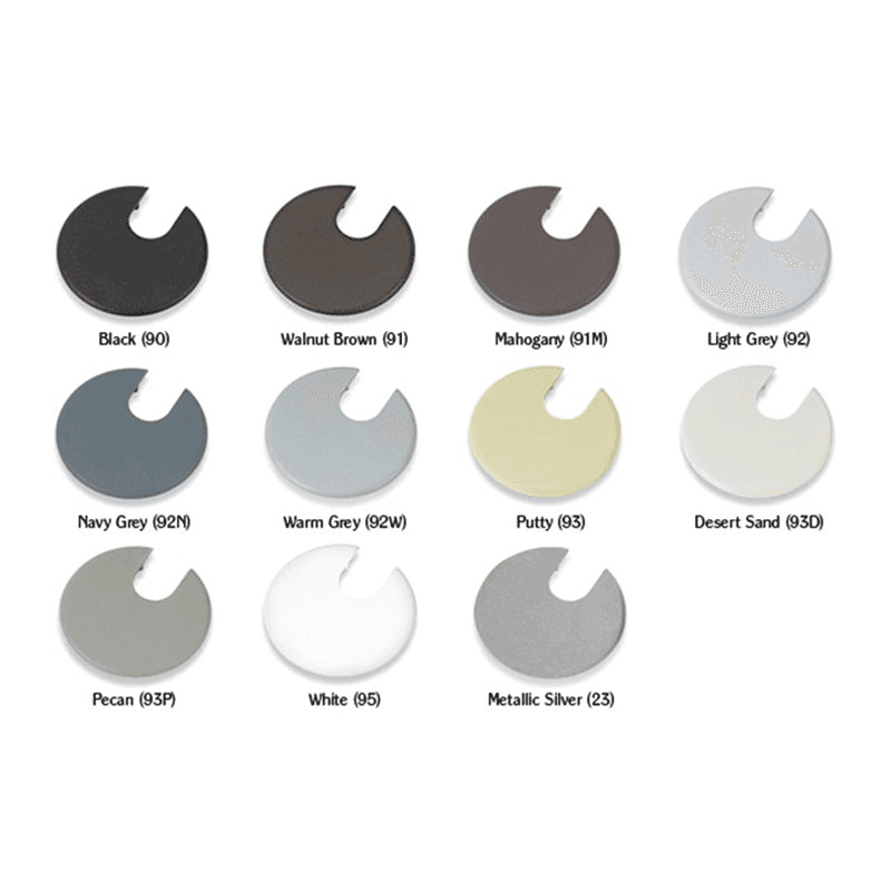 Matte Black SP3 Grommet Cap and Liner Set with Flip-TopAr tab for 2-1/8" Hole