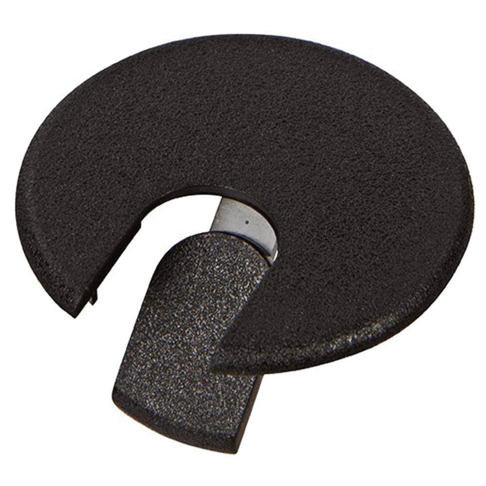 Flip-TopAr Tab Closure for Cord Slot in Matte Black TG2 Grommet Cap by Doug Mockett And Company Inc