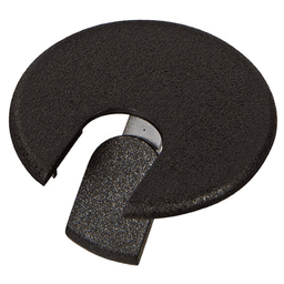 Flip-TopAr Tab Closure for Cord Slot in Matte Black TG2 Grommet Cap by Doug Mockett And Company Inc