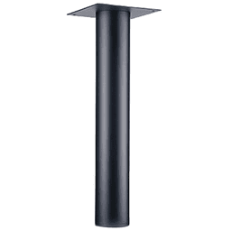 Classic design table leg perfect for desk, retail displays, or countertop support