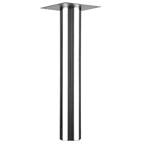 Highly versatile table leg with classic design for desks, tables, retail displays, and peninsula countertop support