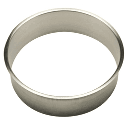 Commercial Grade Trash Management Grommet Liners in Polished Stainless Steel