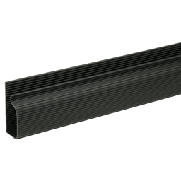 4'''' Wire Manager with Tape, Black by Doug Mockett And Company Inc - Clean, contemporary serrated appearance