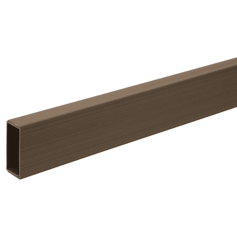 4' Baseboard Wire Cable Manager, Walnut Brown Main - Image