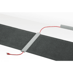 5' Threshold Wire Manager Raceway, Grey Alt 1 - Image