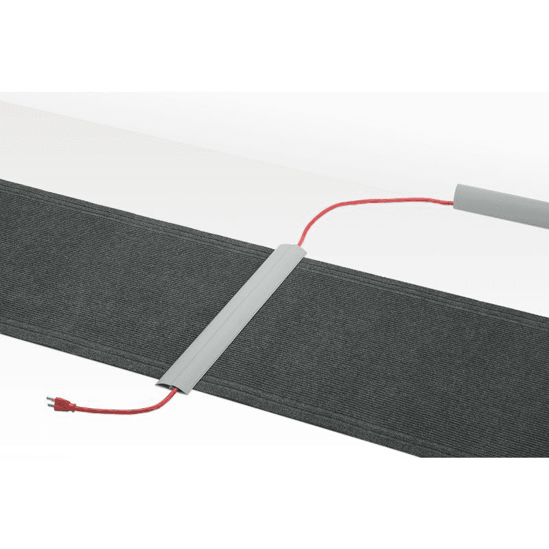 6' Threshold Wire Manager Raceway, Grey Alt 1 - Image