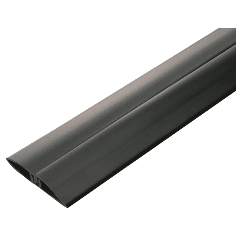 2' Threshold Wire Manager Raceway, Black Main - Image