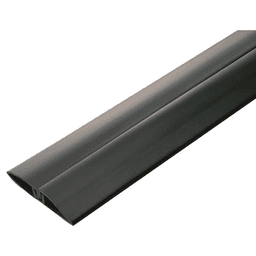 3' Threshold Wire Manager Raceway, Black Main - Image