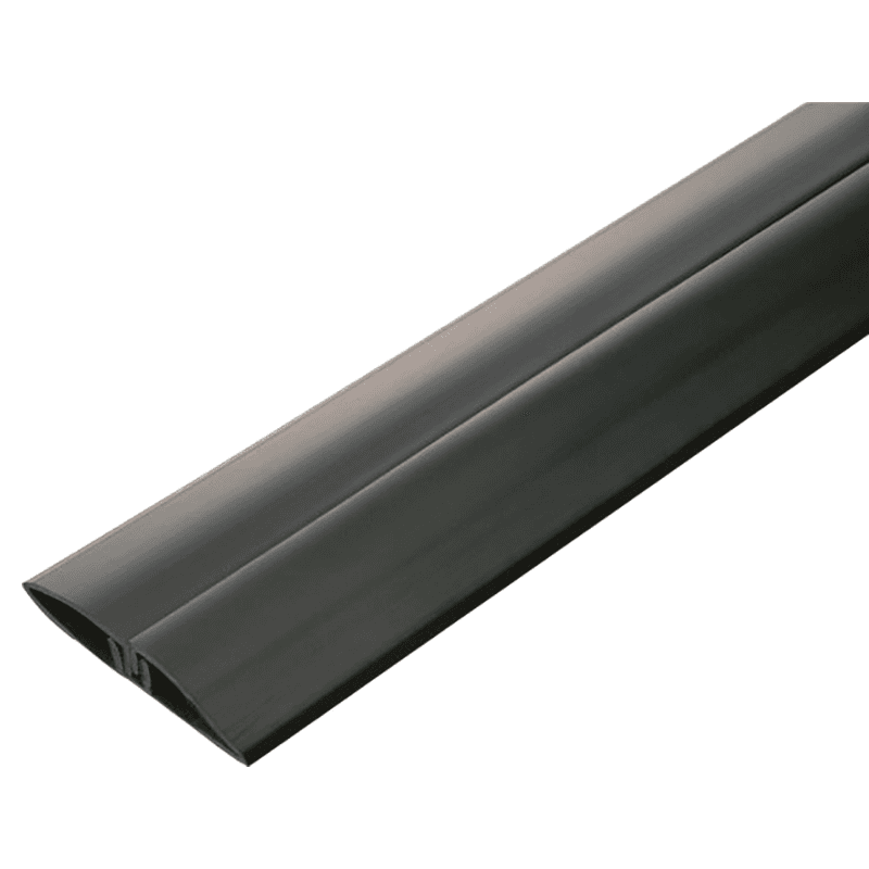 6' Threshold Wire Manager Raceway, Black Main - Image