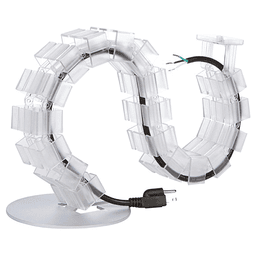 Top view of Snake Wire Manager with screw-on top plate