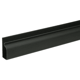 2' J-Shape Cable Manager, Black Main - Image