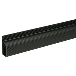 3' J-Shape Cable Manager, Black Main - Image