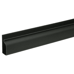 4' J-Shape Cable Manager, Black Main - Image