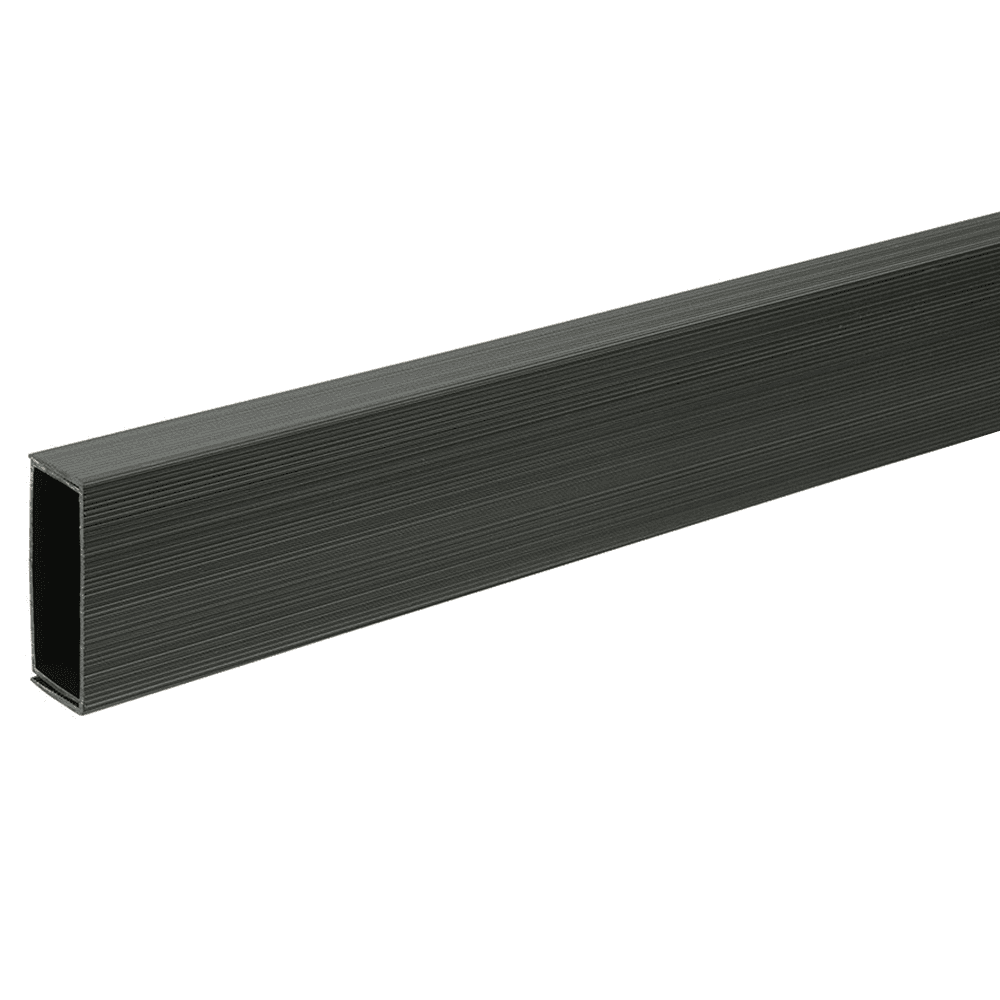 1'''' - 6'''' Large J-Shape Wire Manager in Matte Black - Clean Design, Easy to Install and Use Daily