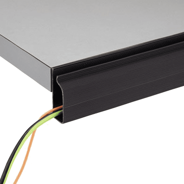 J-Shape Wire Manager - Ideal for Operations Requiring Frequent Cord Movement or Neatness