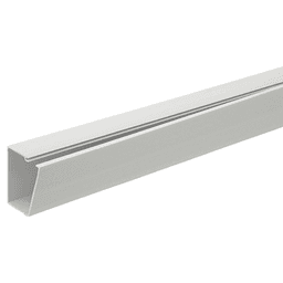 5' 1-Piece Snapper Wire Cable Manager, Grey Alt 1 - Image