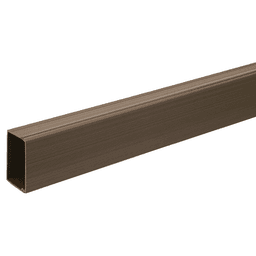 3' 1-Piece Snapper Wire Cable Manager, Brown Main - Image