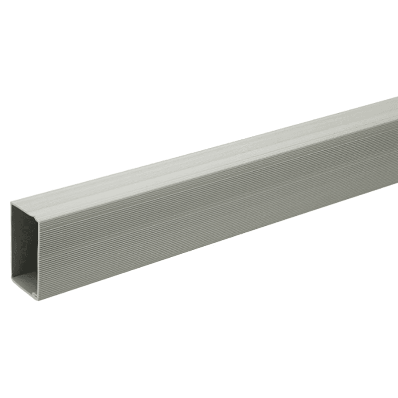 3' 1-Piece Snapper Wire Cable Manager, Grey Main - Image