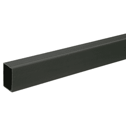 4' 1-Piece Snapper Wire Cable Manager, Black Main - Image