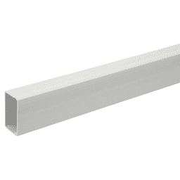 4' 1-Piece Snapper Wire Cable Manager, White Main - Image