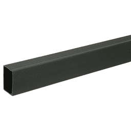 5' 1-Piece Snapper Wire Cable Manager, Black Main - Image